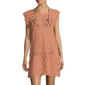 Eberjey Cotton Tail Amina Sebob Lace Cover Up.